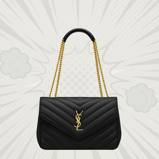 Saint Laurent Loulou Large Leder