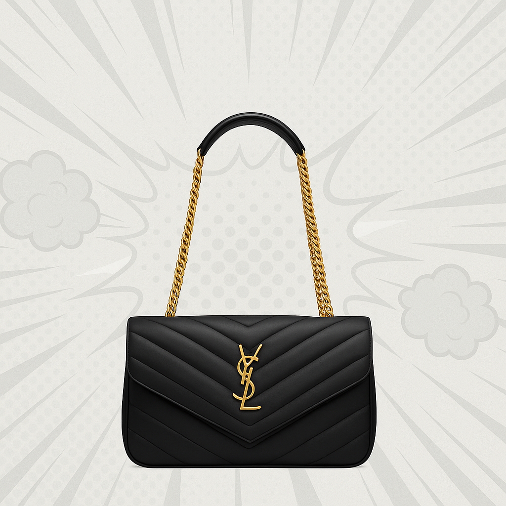 Saint Laurent Loulou Medium Leder
